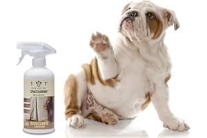 101 LOVE FOR PET Spray Deodorante Elimina Odori (Urina, Sporco, Lettiere etc.) Naturale e Vegetale, 500ml - con Azione Igienizzante Istantanea - per Cani E Gatti, Linea 101