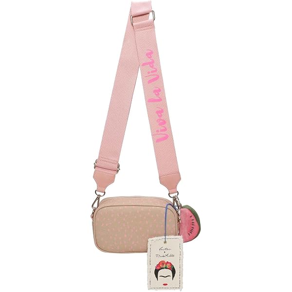 Fritzi Aus Preußen Easy Go Canvas Crossbody Bag Nature Folk, Limited Edition Con Frida Kahlo