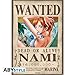 Produktbild ABYstyle - Poster - One Piece Wanted Nami 98x68cm - 3700789204718