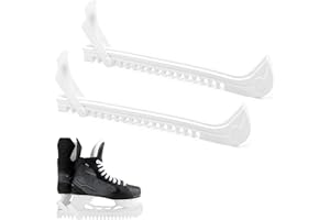 Jiaoshou Pan 1 Paire Protège Lame Patin a Glace, Protège-Lames Réglable pour Adultes et Enfants, Hockey Glace Patins Protection Couverture