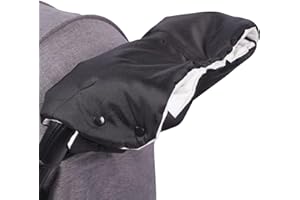 FINEVERNEK Guanti Passeggino, Guanti Scaldamani per Passeggino, Impermeabili antivento e Guanti Passeggino per Genitori, Universali per Carrozzina
