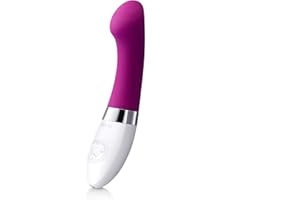 LELO GIGI 2 Estimulador del Punto G, Exquisito Vibrador Curvado, Recubierto con Silicona y Diseñado para Estimular el Punto G de la Mujer, Deep Rose