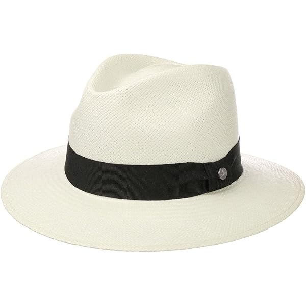 Cappello Trilby In Pelle Imitata Uomo - Tendenza, Falda 5cm, Altezza 11.5cm
