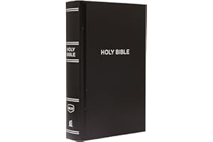 NKJV, Pew Bible, Large Print, Hardcover, Black, Red Letter, Comfort Print: Holy Bible, New King James Version