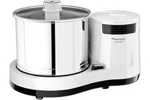 Butterfly Smart Nassmühle mit Kokosnuss-Schaber, 2 Liter (indischer Stecker)