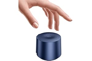 HOAIYO Mini Bluetooth Speaker Wireless, 6 Hour Playtime, Mic, TWS Pairing, Small But Loud, Portable Speakers for Home, Outdoor, Car, Bike, Gifts (Without EVA Travel Case)