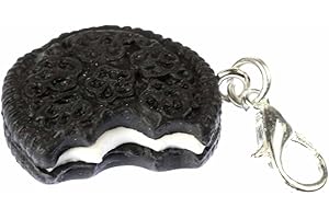 Miniblings Podwójny keks z przygryzieniem charms bransoletka charms s keks ciemne ciasteczka