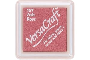 Tsukineko Ash Rose Versacraft - Tampone per inchiostro, misura S, colore: Rosa