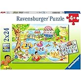 Ravensburger Kinderpuzzle Süße Koalas & Pandas – 2x24 Teile, Für Kinder Ab 4 Jahren