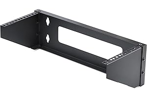 StarTech.com Rack Vertical 4U de Montaje en Pared - Rack de Servidores de 19" - Bracket - Carga 55kg - para Panel de Parcheo