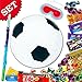 Produktbild Pinata Fußball mit Naschereien, Keule, Maske für Partyspiele am Kindergeburtstag