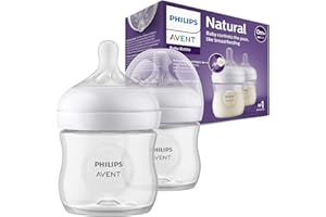 Philips Avent Natural Response 3.0 Baby Bottle 125ml by Fratelli (Pack of 2) SCY900/02