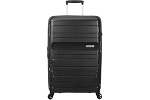 AMERICAN TOURISTER American Tour Master Sunide Spider, Noir (czarny), spinner L (77 cm - 118 L), Spinner L Extensible (77 cm - 118 L)
