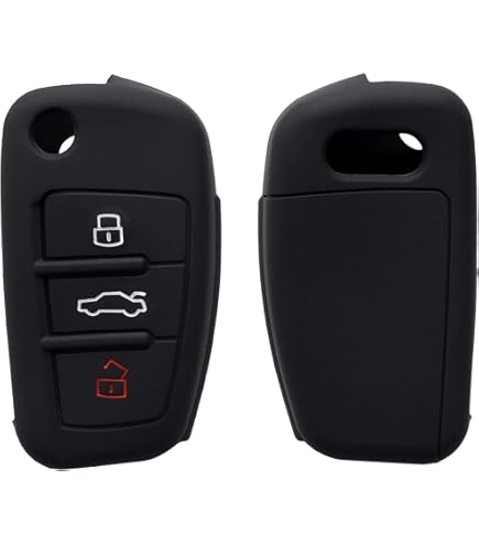 Custodia Per Chiave Audi Kwmobile - Coprichiave In Silicone Per Modelli A1, A3, A4, A5, A6, Q3, Q5, Q7 - Foto 9