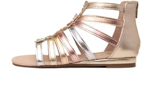 Lilley Imelda Girls Metallic Gladiator Sandal