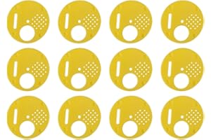 Asixx Beehive Entrance, 12 pcs/set Bee Entrance Gates Plastic Beehive Nuc Box Entrance Gates Beekeeping Equipment