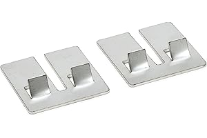 Grillrost.com Das Original Pinze di adattamento adatte per grigliate della serie Weber Q100/Q200, per l'utilizzo di griglie in due parti, in acciaio inox