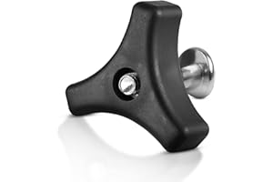 teng hong hui Lawnmower Handle Bolt Nut And Triple Angle Mower Handle Bolts Lawn Mower Spares & Accessories For Most Lawnmower Handle Wing Nut And Bolts Power Honda Lawnmower Parts (1pcs)