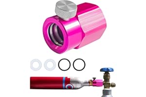 SZBYH Adaptador Rápido de Recarga de CO2, Adaptador Rápido para Cilindros de CO2,Compatible con para SodaStream Duo,Terra,Art,Gaia,Crystal 3.0,E-Duo, Adaptador de Recarga de Botella de CO2 Compacto