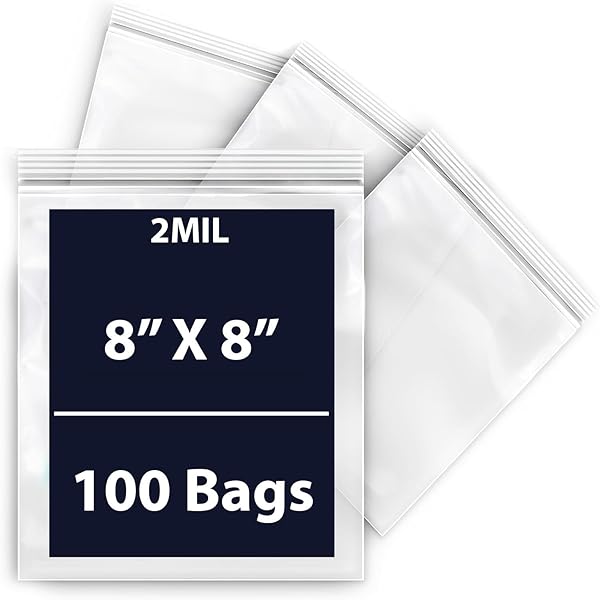 3 MIL Size 6 X 20 LDPE Clear Flat Poly Bag, Open Top Package 100 Bags - View #4