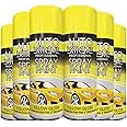 Classic Signature - 6 x Auto Extreme Yellow Gloss Spray Paint 400ml Professional Quality, Perfect Finish for Cars, Bikes,Vans, Metal, Wood