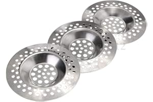 PRIMA MARKETING 3PC SINK STRAINER PLUG HOLE WASTE