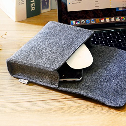 Inateck Filz Sleeve Laptop Schutzh  lle  umweltfreundliche Notebook Schutztasche f  r neues 15 Zoll MacBook Pro 2016 2017 mit Touch Bar und Touch ID  