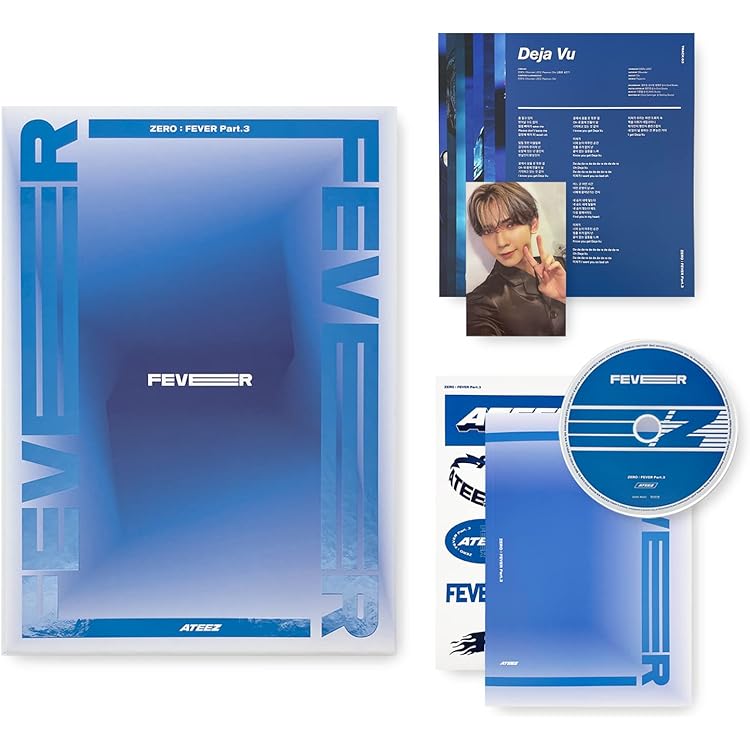 ATEEZ 5Th Mini Album - ZERO : FEVER PART.1 [ INCEPTION ver. ] CD +