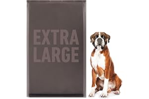 Evergreen Pet Supplies, Rabat de Porte pour Chien Compatible avec Les Portes pour Chien PetSafe Freedom PAC 11-11040 - Mesure 13 3/4" x 23 3/4", résistants aux intempéries - XL