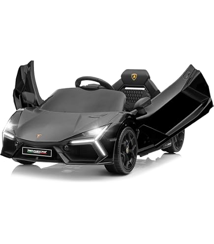 Voiture électrique enfant Lamborghini SIAN SUV 12V, rouge, avec télécommande et musique, 108 cm - Jeux - Jouets Voiture électrique enfant Lamborghini SIAN SUV 12V, rouge, avec télécommande et musique, 108 cm - Jeux - Jouets