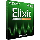 Elixir 14202 Nanoweb Light 5 Telli Bas Gitar Teli (45-130)