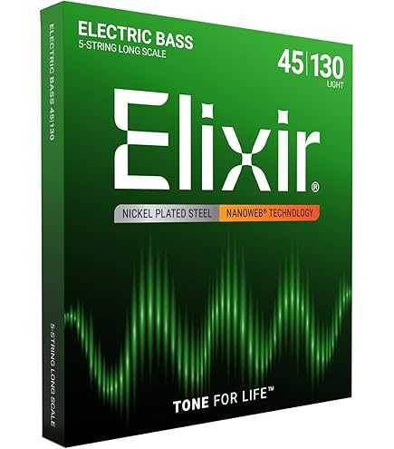 Kit De 6 Encordoamentos P/ Baixo 5 Cordas Rotosound - Swing Bass Rs665el 045 130