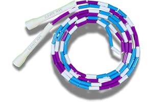 ‎ELEVATE ROPE Elevate Rope Professionelles Perlen - Springseil - 3m Verstellbar, Qualitätsperlen & Polyschnur - Für Freestyle, Cardio & Tricks - Geeignet für Alle Niveaus & Innen/Außen