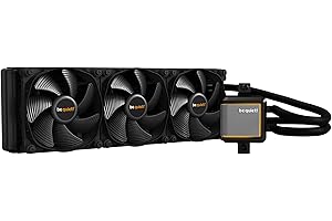 be quiet! Silent Loop 2 360mm dissipatore a liquido per CPU overclockate, 3 ventole Silent Wings 3 PWM high-speed, pompa silenziosa e regolabile, motore a 6 poli, pompa a 3 camere, LED ARGB