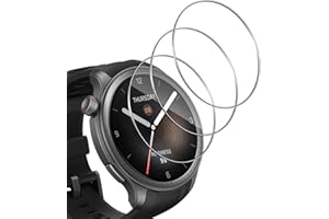 TUTUO Schutzfolie Kompatibel mit Amazfit Balance für Panzerglas, [3 Stück] HD 9H Displayschutz Folie, Anti-Kratzen Blasenfrei, Hochauflösende Schutzglas Folie