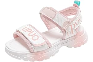 Allbestop Sandales de Marche Fille, Nu Pieds Fille Été Confortable Chaussure Princesse Sandales Été Confortable Sandale Orthopédique Chaussures pour Enfants Chaussures de Sport Enfant