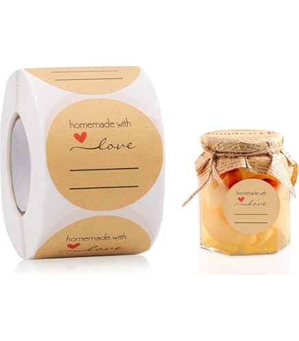 Itenga 50 X Marmeladen Etikett Apfel Produktbild-Vorschau 9