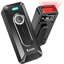 Eyoyo 1D 2D Wireless Barcode Scanner With Stand 2-in-1 2.4G Wireless - Shop Malaysia