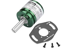 DEWIN Hall Sensor, Auflösung des Hall-Winkelsensors 0,088 ° 0-360 Grad Drehbarer Hall Winkelsensor 0-5V Ausgang Vollkreis 12Bit