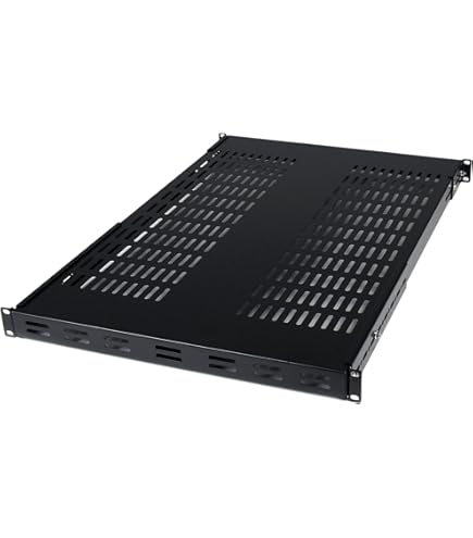 Ripiano Rack 19 2U, Mensola universale per rack dati e