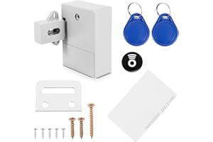 Dytabepl RFID Elektronisches Schrank Schloss DIY für Schubladen Schrank, Gebrauchsfertig und Programmierbar ()