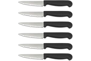 Quttin Laser Set 6 Cuchillos Peladores 9cm M.Puntos