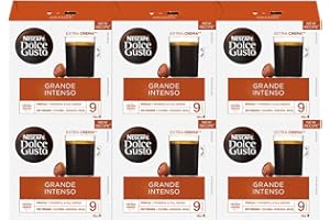 Capsules NESCAFÉ DOLCE GUSTO Grande Intenso 96 capsules (6 boîtes x16)