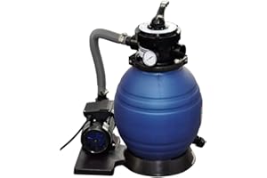 Festnight- Bomba de Filtro de Arena 400 W 11000 l/h