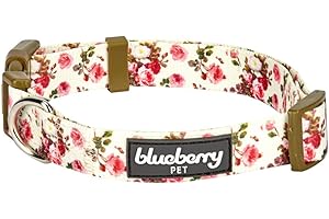 Colgante de muelles para mascotas de Blueberry, colección floral