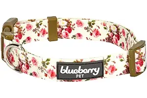Colgante de muelles para mascotas de Blueberry, colección floral