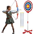 Xwin Sportseries Extra Large Bow and Arrow Archery Toy Set for Kids Toys for 4+ Year Old Children Target, Arrows Indoor Outdoor Toys Playset Fun Activity Game