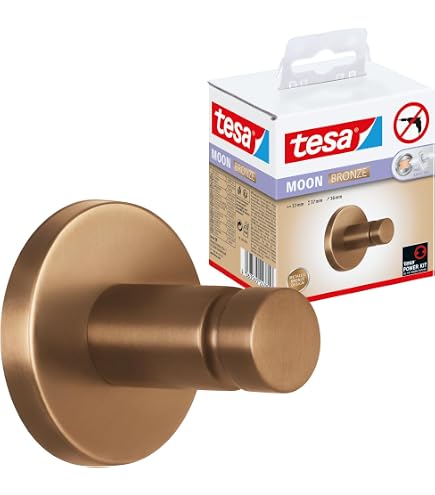 GROHE Essentials Bademantelhaken In Gold – Stylischer Halter Mit Verdeckter Befestigung, Ideal Fürs Bad