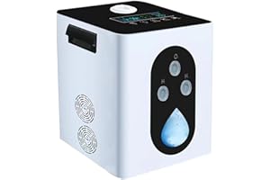 GERAZAHO Macchina per inalazione H2, inalatore a Tre Porte Separate da Ho, inalatore di idrogeno Domestico, generatore di H2 ad Elevata purezza al 99,99%, Tecnologia SPE/PEM