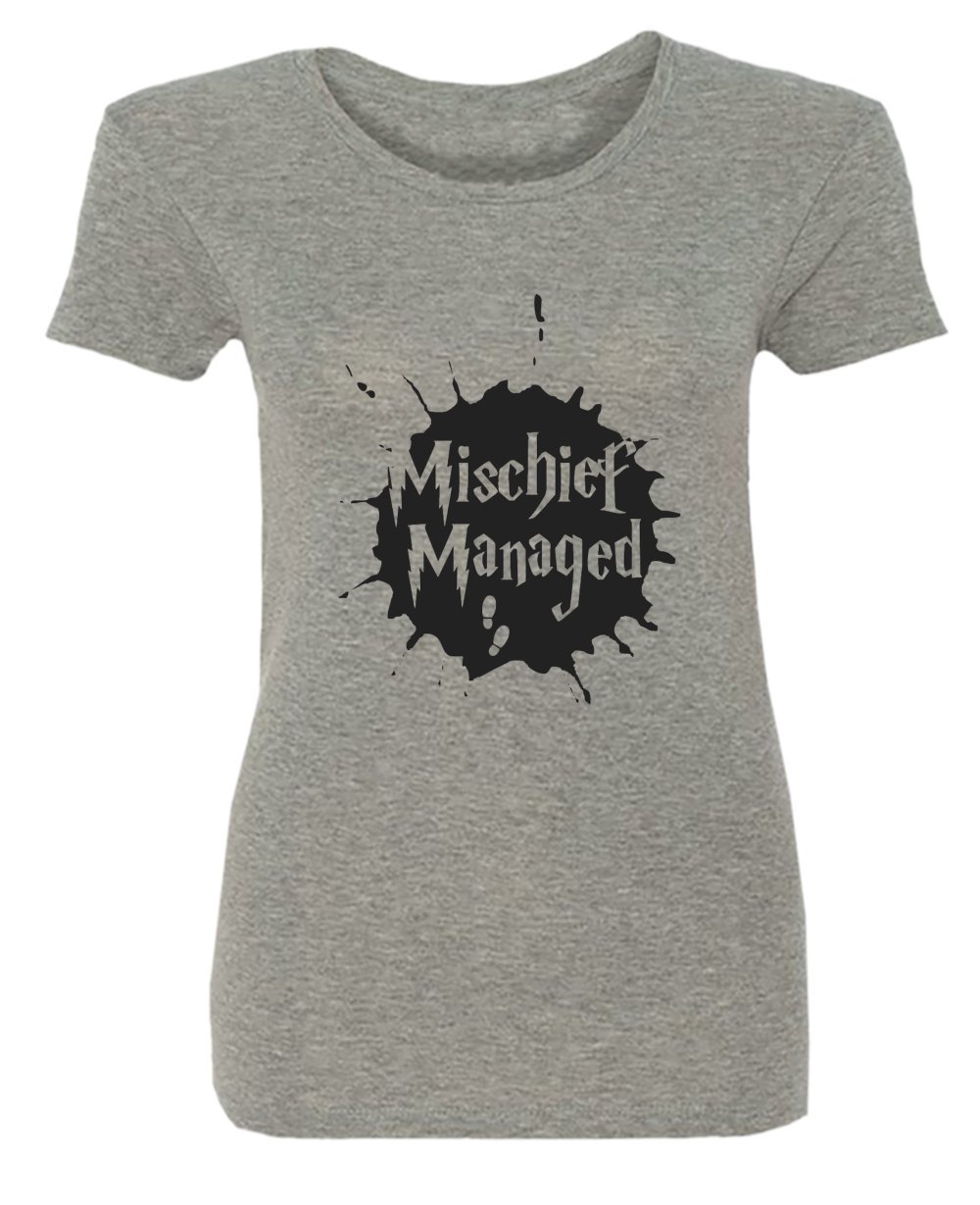 Harry-Potter-Mischief-Managed-Small-Damen-T-shirt